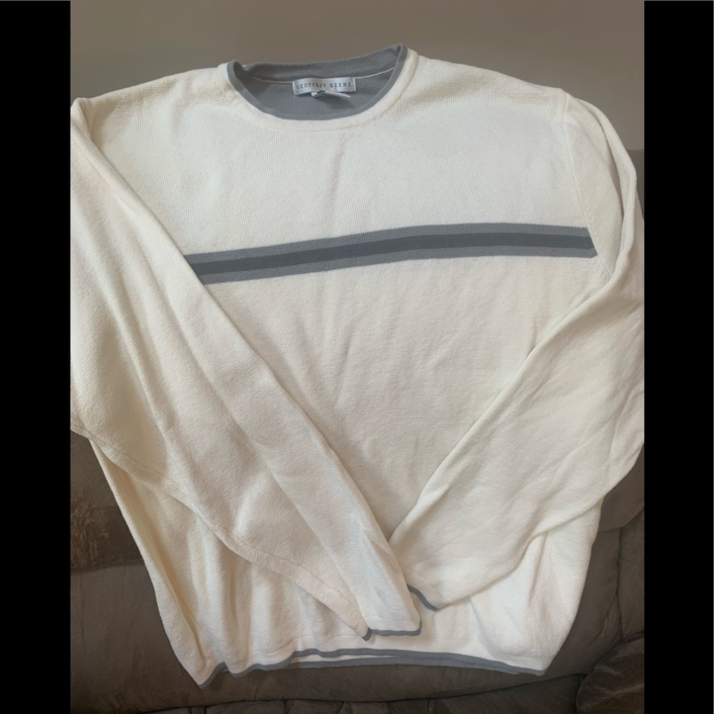 Mens size L Geoffrey Beene sweater